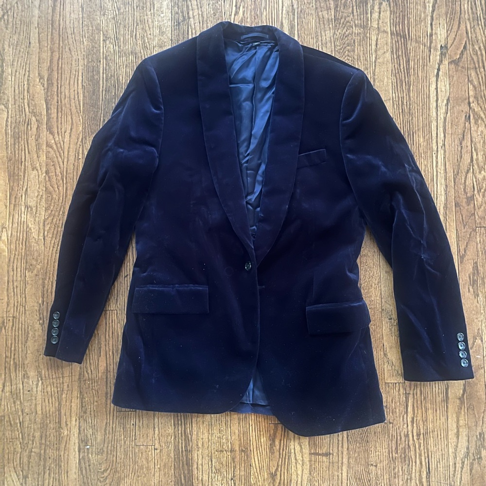 Blue velvet JCREW Blazer Jacket